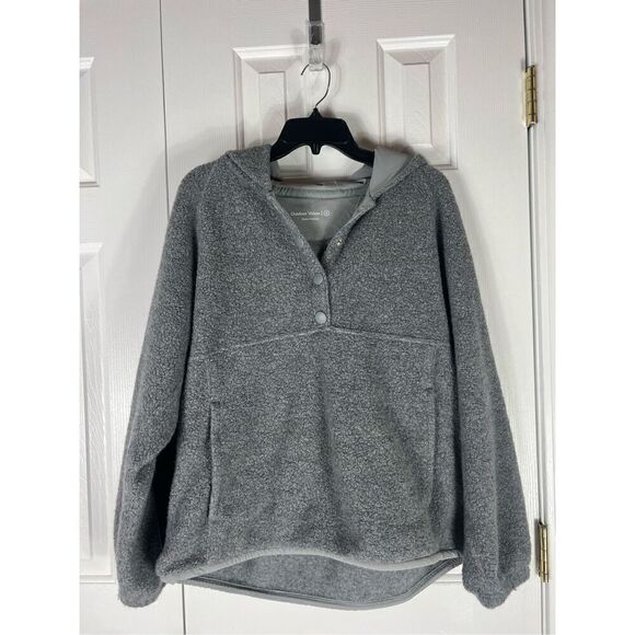 Outdoor Voices Gray Hoodie Sweatshirt - Picture 1 of 4